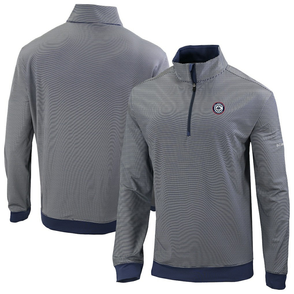 LA Clippers Omni-Wick Even Lie Quarter-Zip Top - Navy on sale