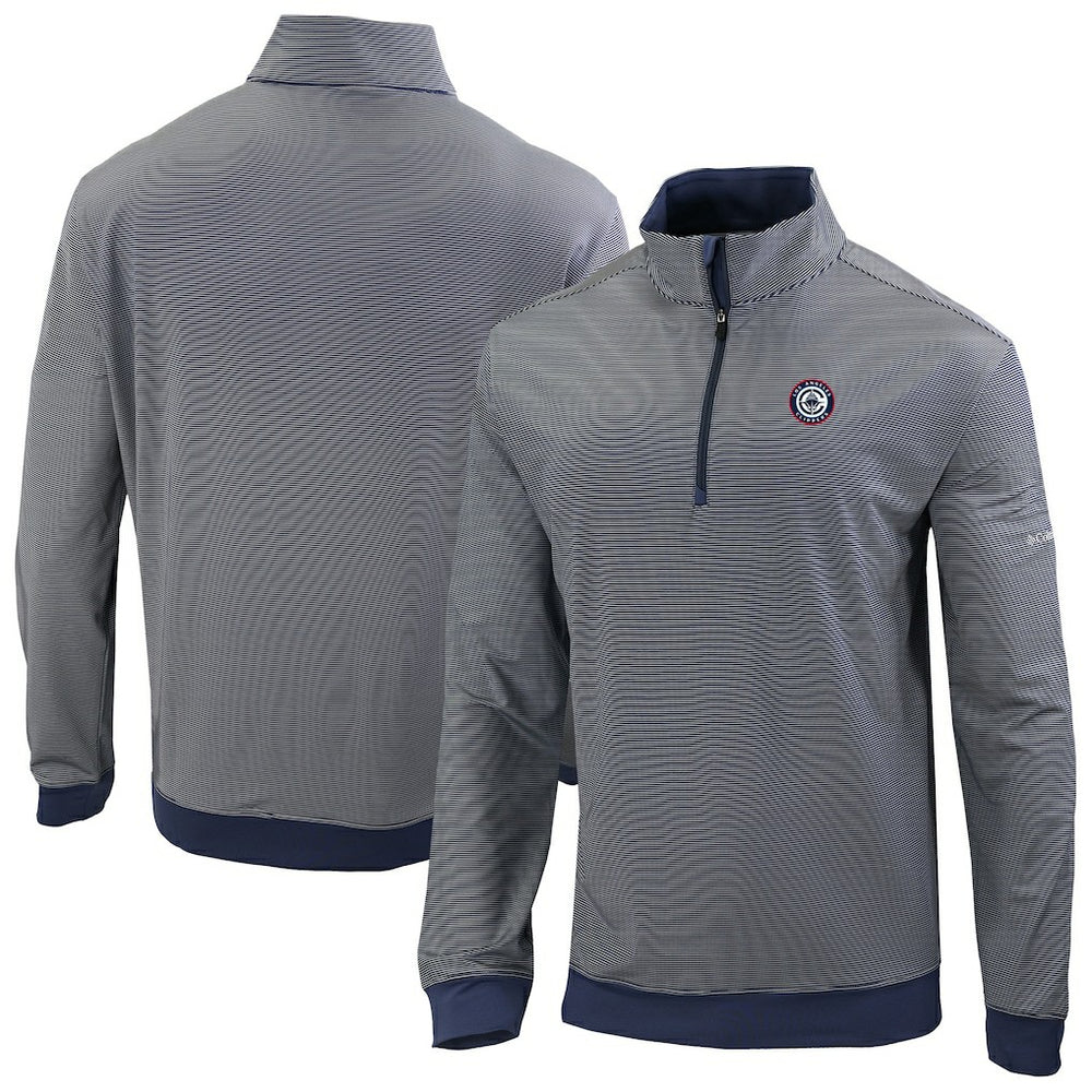 LA Clippers Omni-Wick Even Lie Quarter-Zip Top - Navy on sale