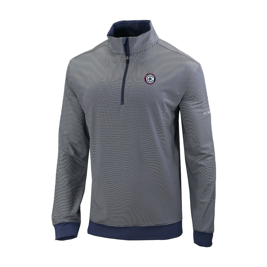 LA Clippers Omni-Wick Even Lie Quarter-Zip Top - Navy on sale