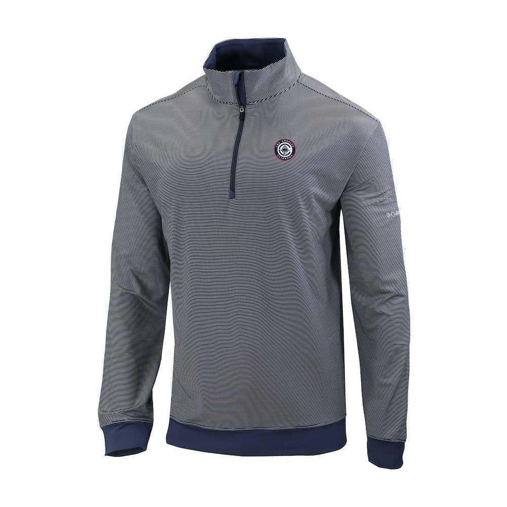 LA Clippers Omni-Wick Even Lie Quarter-Zip Top - Navy on sale