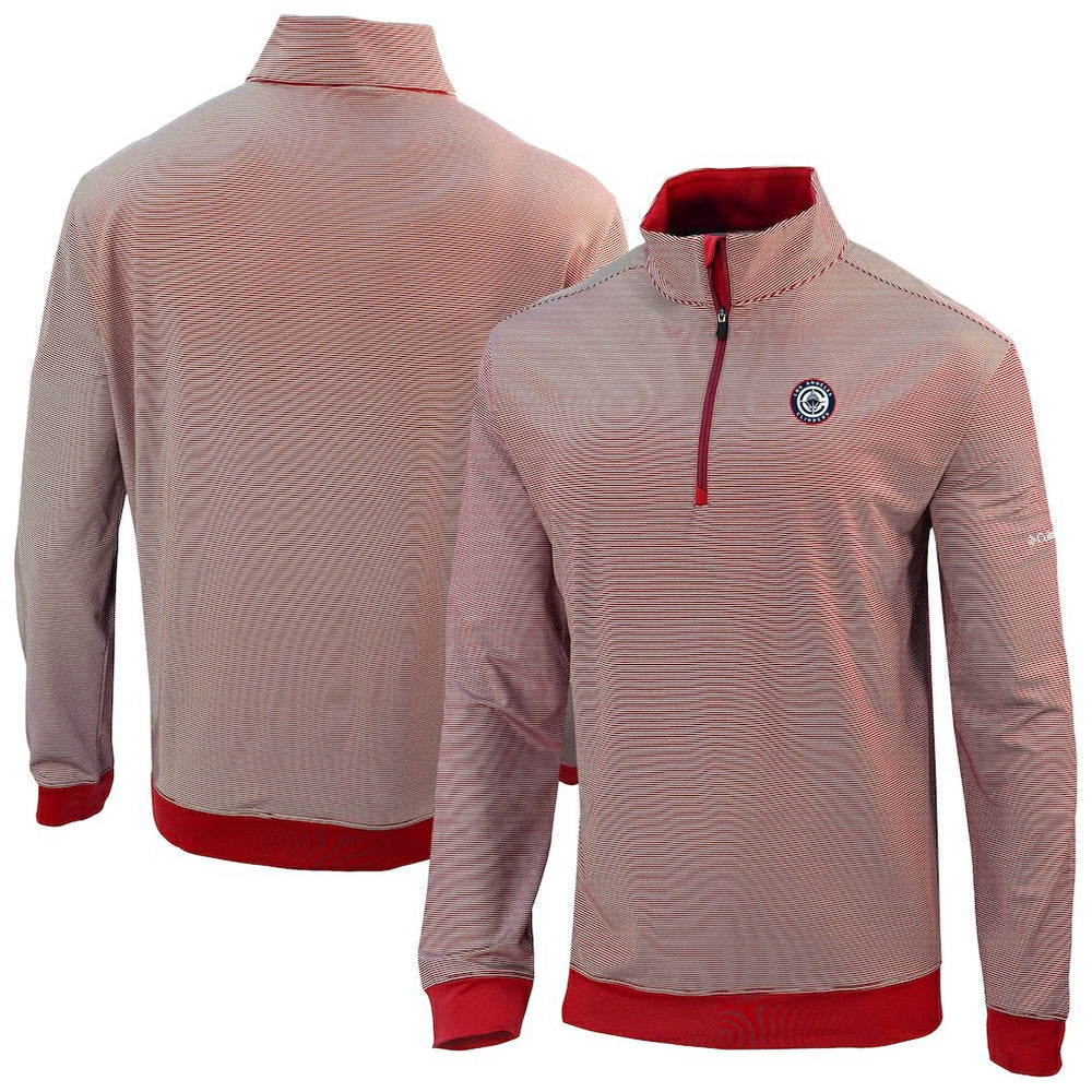 LA Clippers Omni-Wick Even Lie Quarter-Zip Top - Red for sale