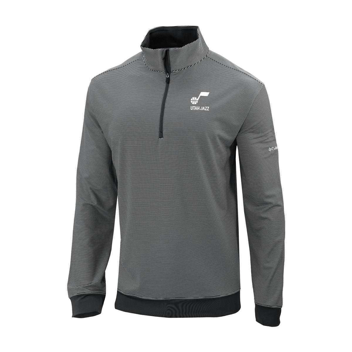 Utah Jazz Omni-Wick Even Lie Quarter-Zip Top - Black discount