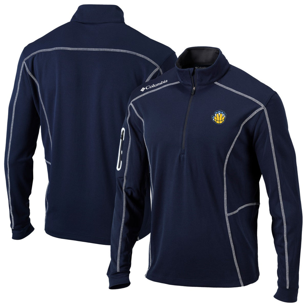Memphis Grizzlies Omni-Wick Shotgun Quarter-Zip Jacket - Navy cheap