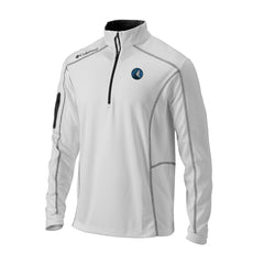Minnesota Timberwolves Omni-Wick Shotgun Quarter-Zip Jacket - White shop