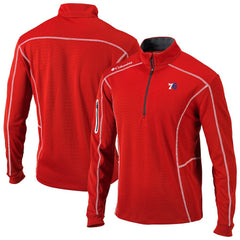 Philadelphia 76ers Omni-Wick Shotgun Quarter-Zip Jacket - Red shop