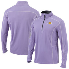 Los Angeles Lakers Omni-Wick Shotgun Quarter-Zip Jacket - Purple cheap
