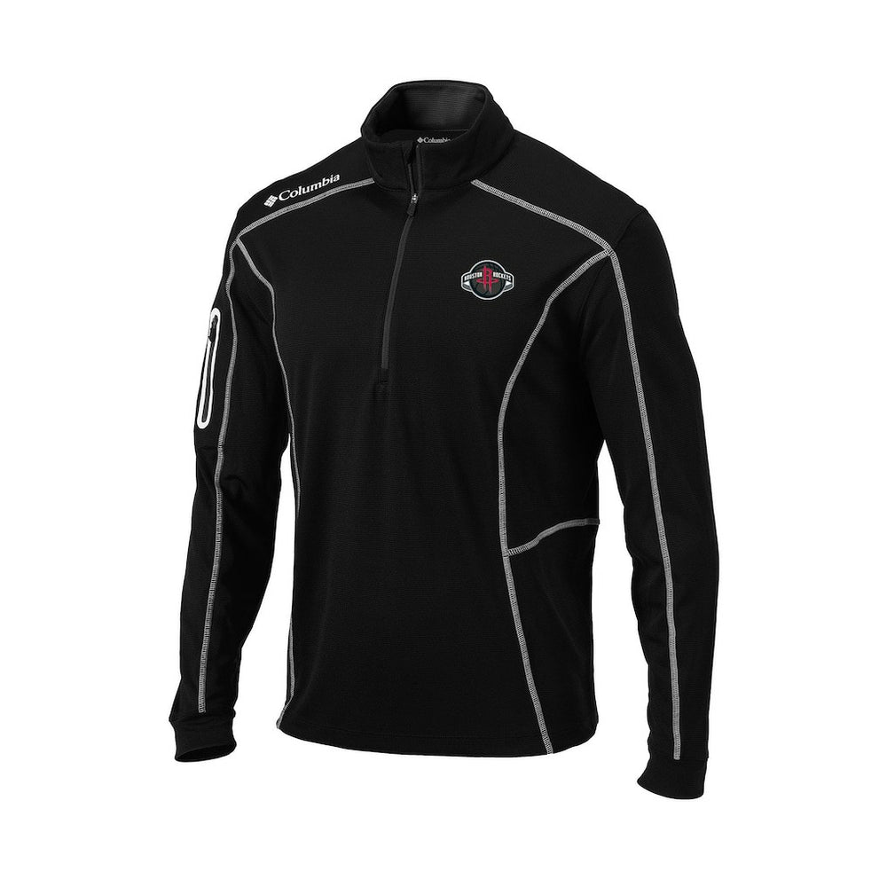 Houston Rockets Omni-Wick Shotgun Quarter-Zip Jacket sale - Black outlet