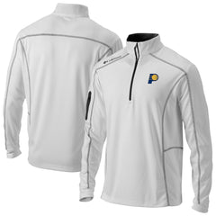 Indiana Pacers Omni-Wick Shotgun Quarter-Zip Jacket - White on sale