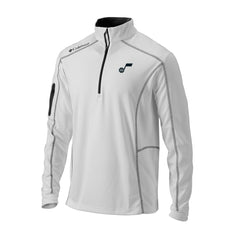 Utah Jazz Omni-Wick Shotgun Quarter-Zip Jacket - White on sale