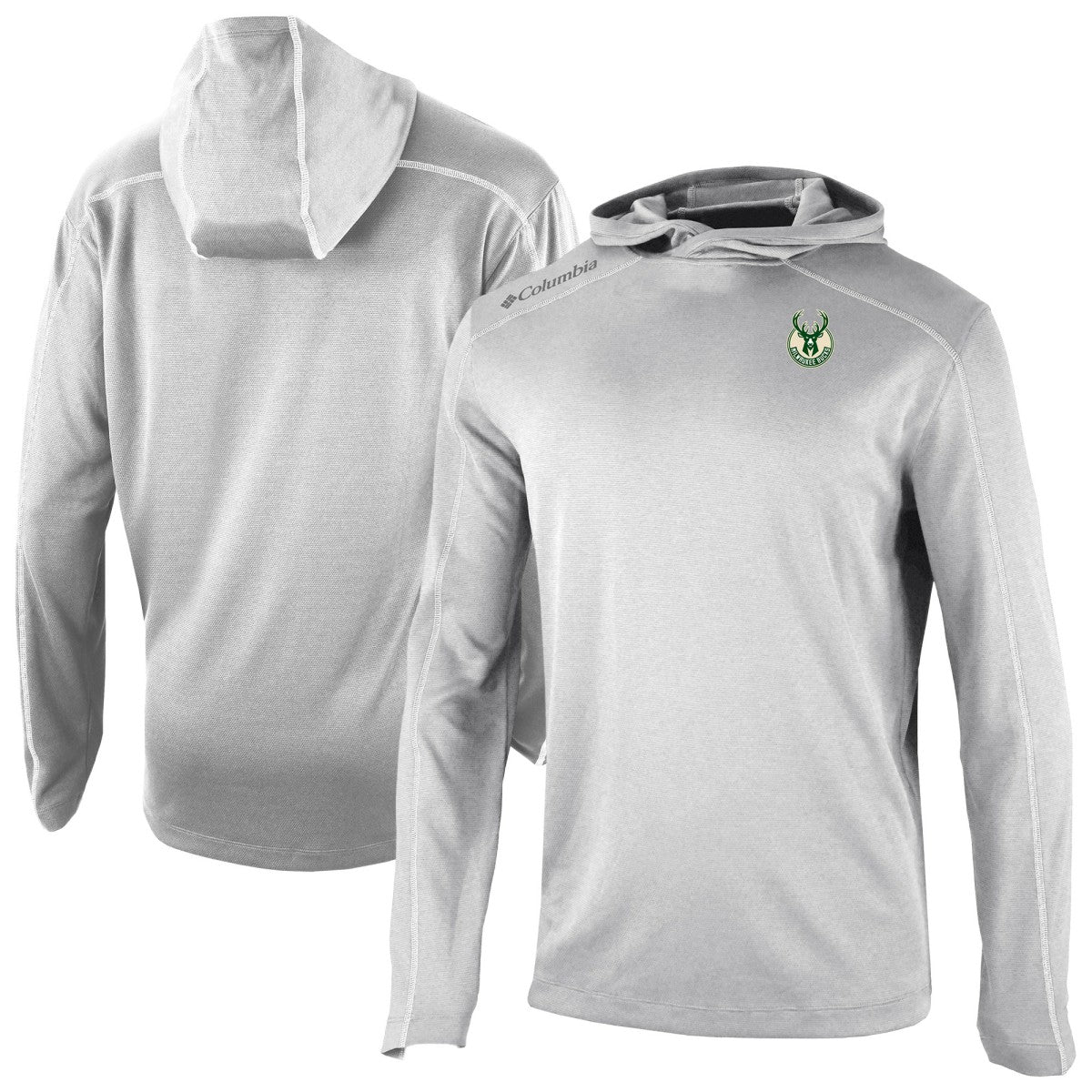 Milwaukee Bucks Omni-Wick Shotgun Pullover Hoodie - Gray online