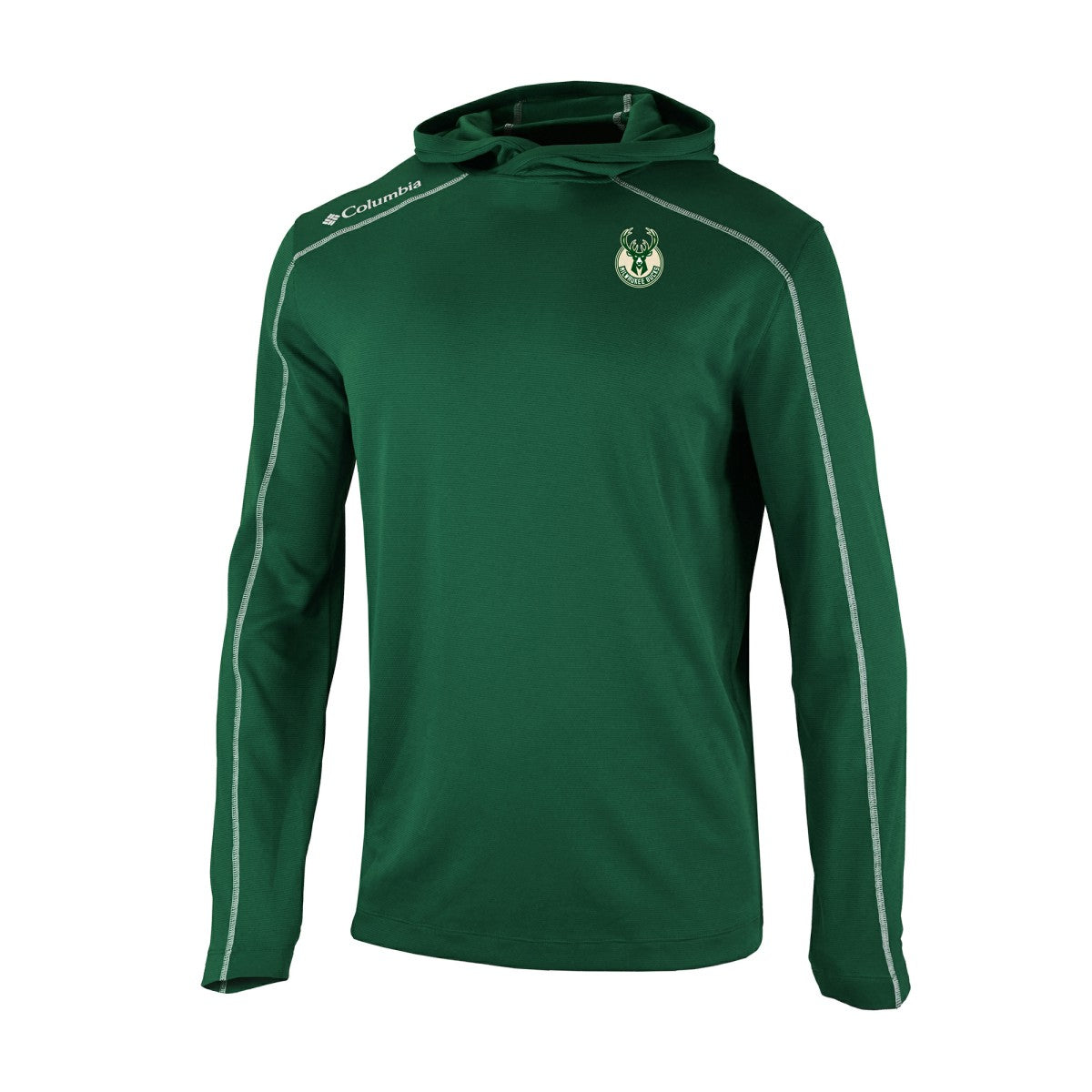 Milwaukee Bucks Omni-Wick Shotgun Pullover Hoodie - Hunter Green cheap
