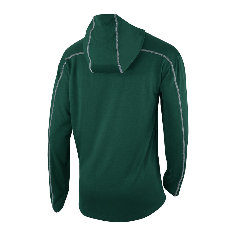 Milwaukee Bucks Omni-Wick Shotgun Pullover Hoodie - Hunter Green cheap