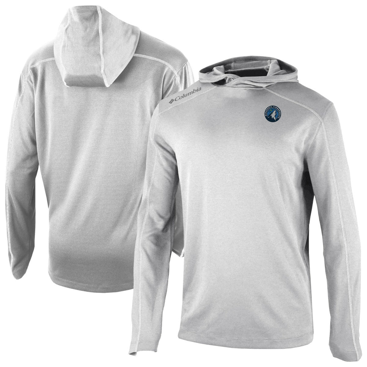 Minnesota Timberwolves Omni-Wick Shotgun Pullover Hoodie - Gray discount