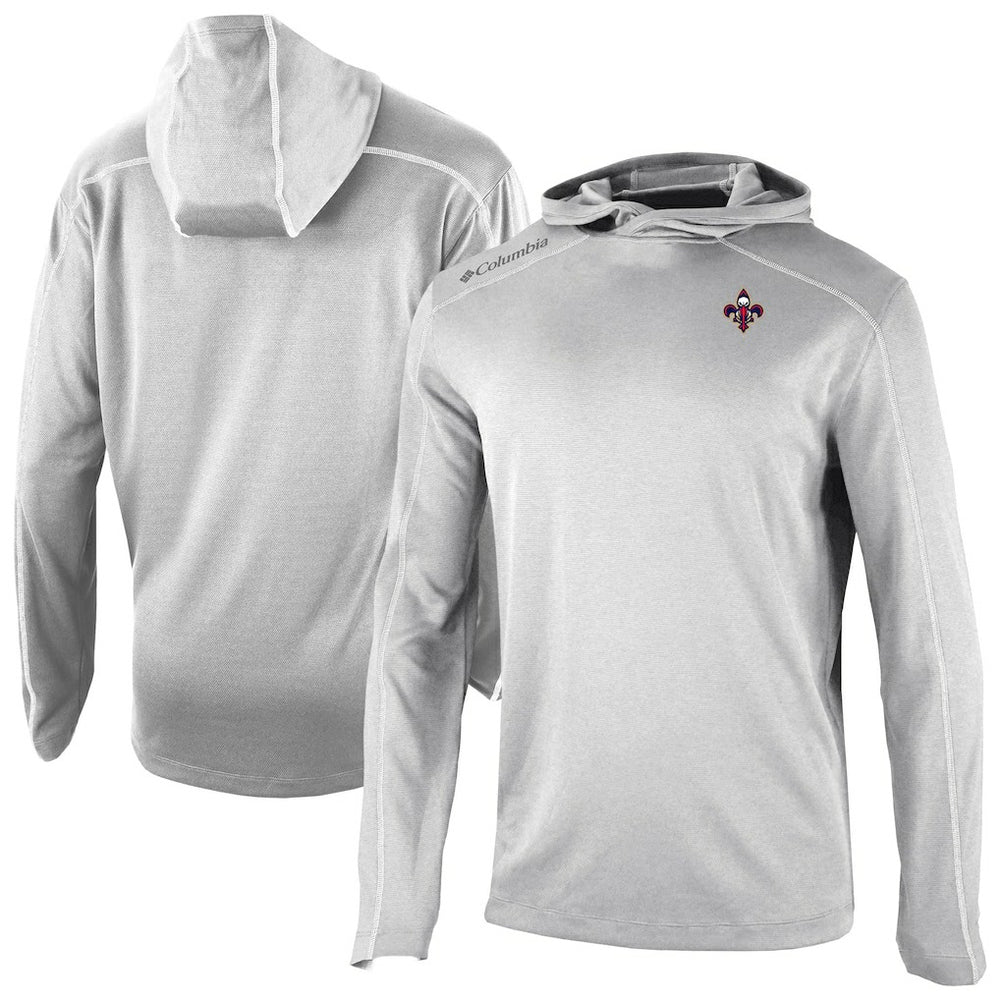 New Orleans Pelicans Omni-Wick Shotgun Pullover Hoodie - Gray online