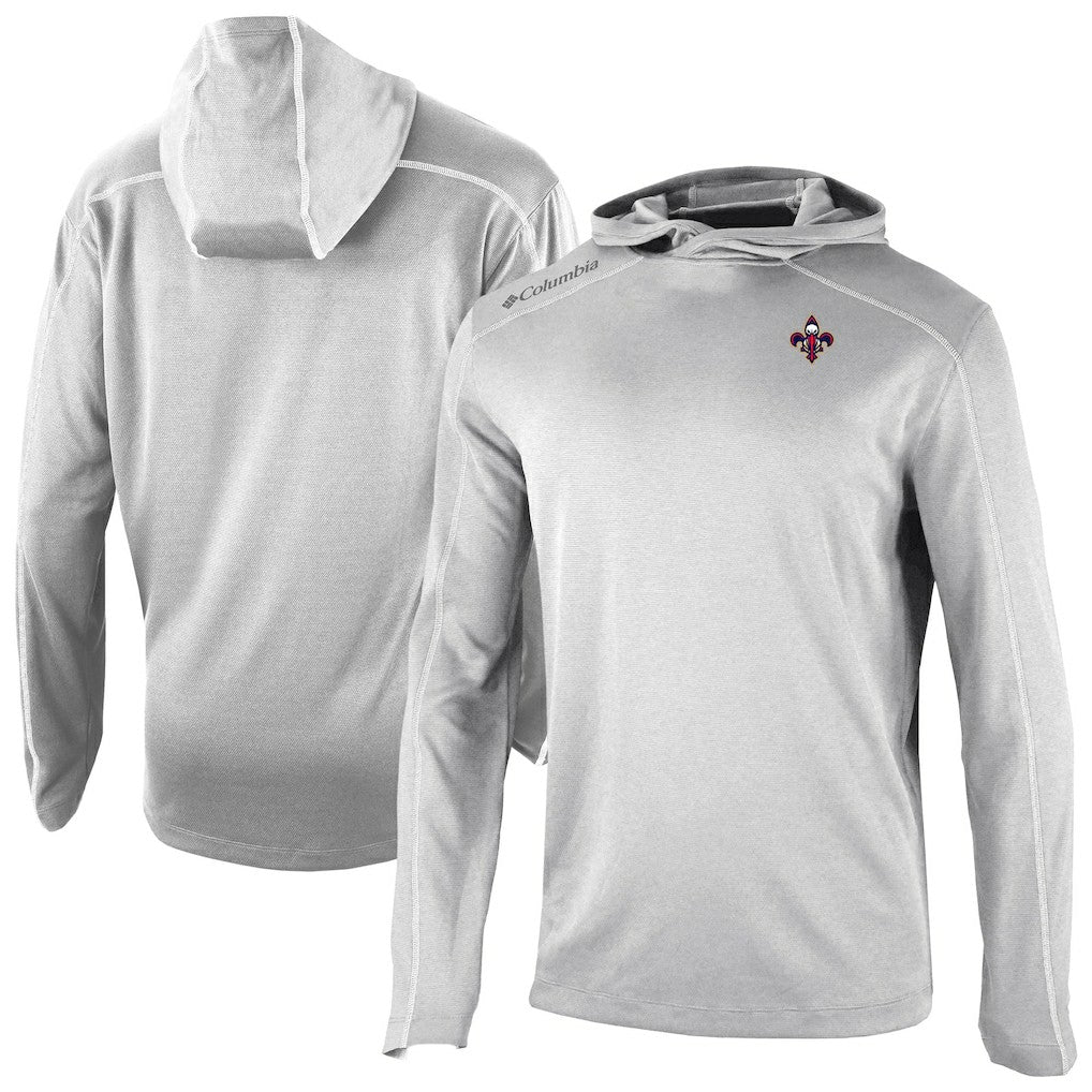 New Orleans Pelicans Omni-Wick Shotgun Pullover Hoodie - Gray online