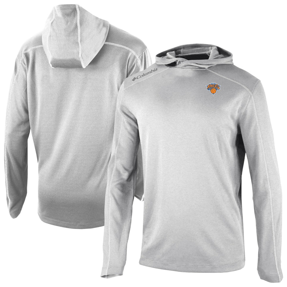 New York Knicks Omni-Wick Shotgun Pullover Hoodie - Gray outlet