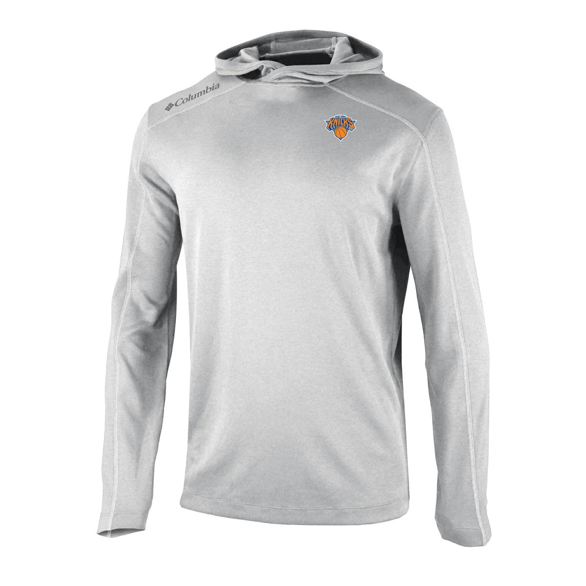 New York Knicks Omni-Wick Shotgun Pullover Hoodie - Gray outlet