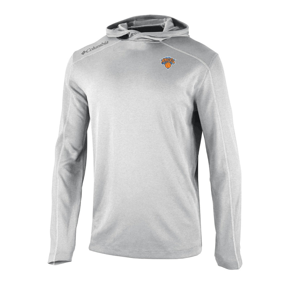 New York Knicks Omni-Wick Shotgun Pullover Hoodie - Gray outlet