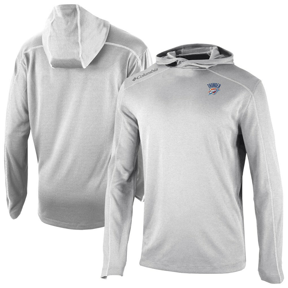 Oklahoma City Thunder Omni-Wick Shotgun Pullover Hoodie - Gray outlet