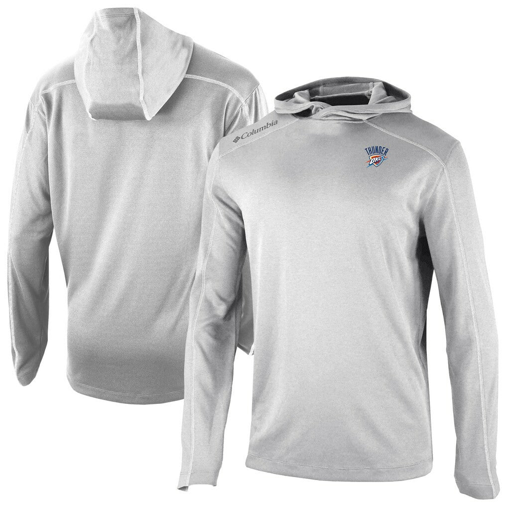 Oklahoma City Thunder Omni-Wick Shotgun Pullover Hoodie - Gray outlet