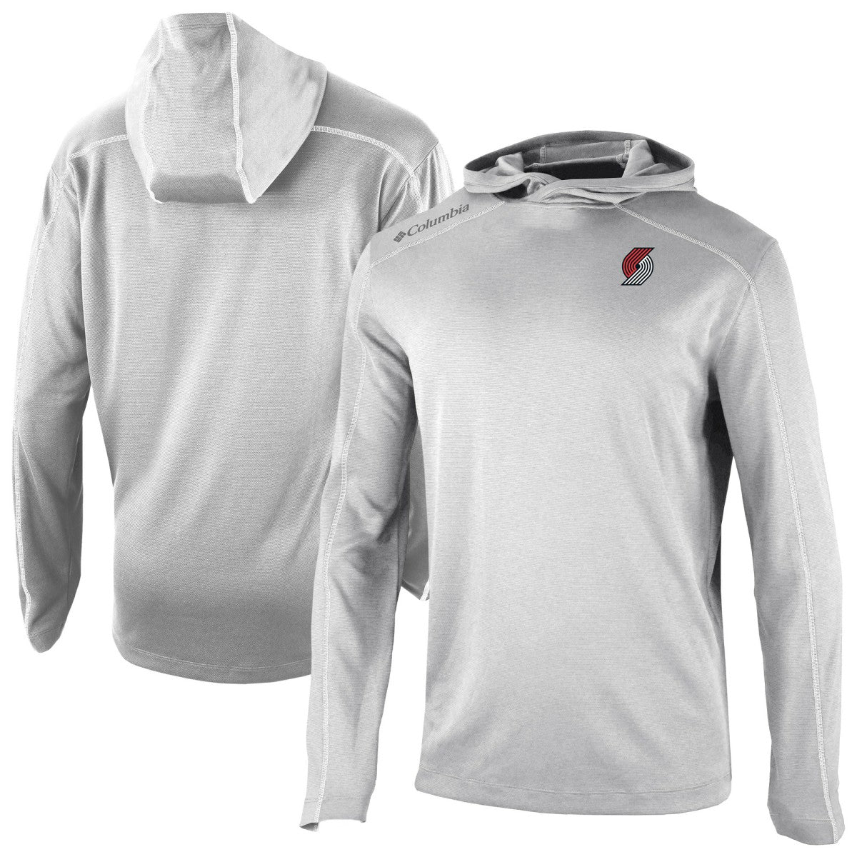 Portland Trail Blazers Omni-Wick Shotgun Pullover Hoodie - Gray online