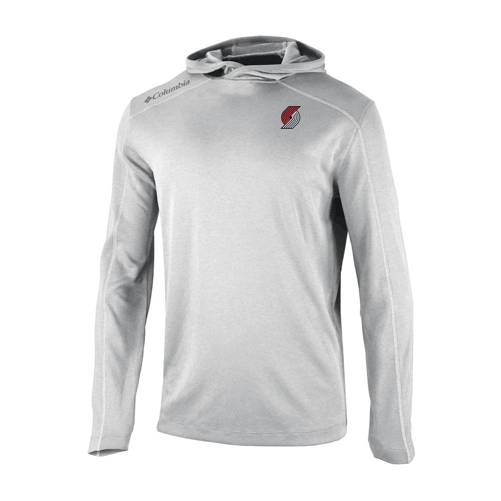 Portland Trail Blazers Omni-Wick Shotgun Pullover Hoodie - Gray online