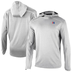 Philadelphia 76ers Omni-Wick Shotgun Pullover Hoodie - Gray for sale