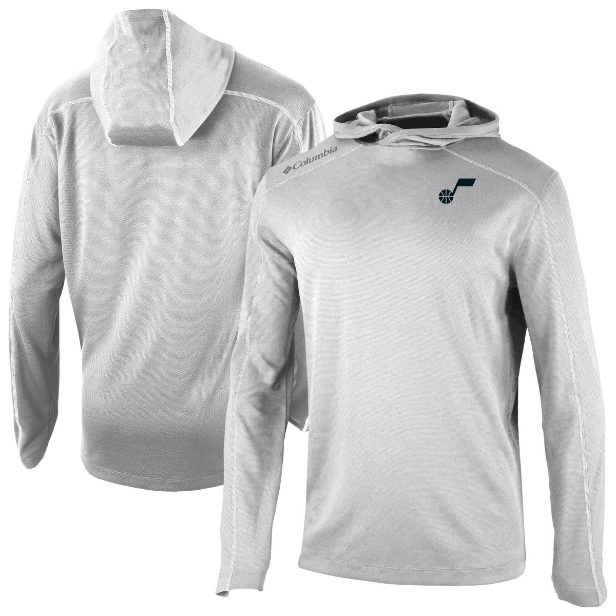 Utah Jazz Omni-Wick Shotgun Pullover Hoodie - Gray on sale