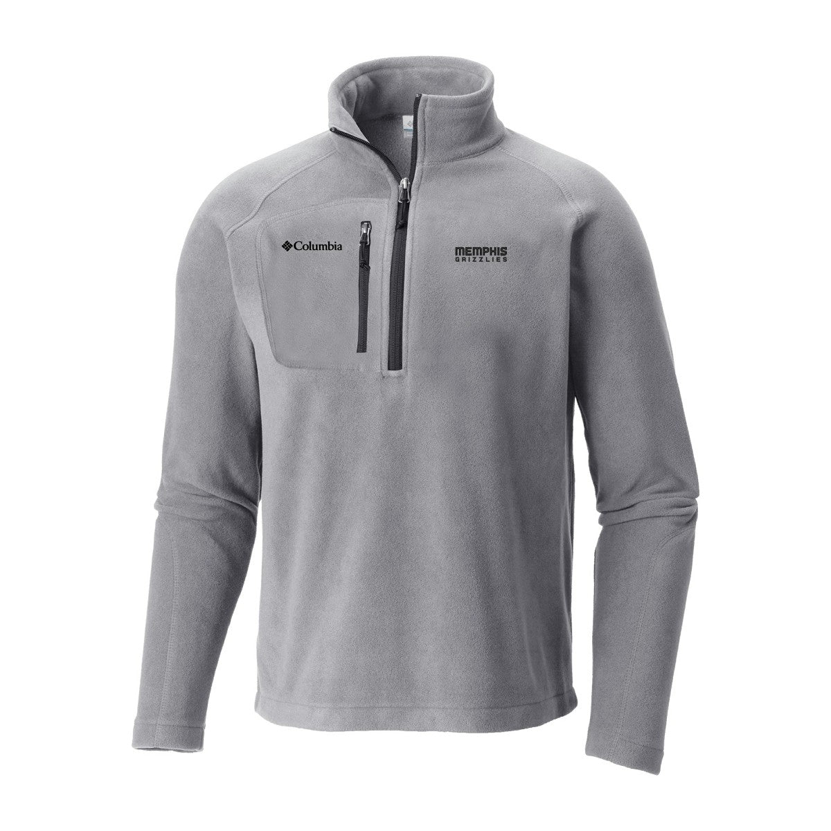 Memphis Grizzlies Fast Trek III Half-Zip Fleece Pullover - Gray outlet