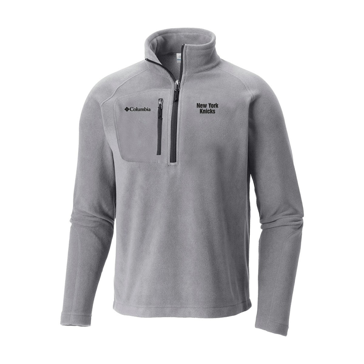 New York Knicks Fast Trek III Half-Zip Fleece Pullover - Gray discount