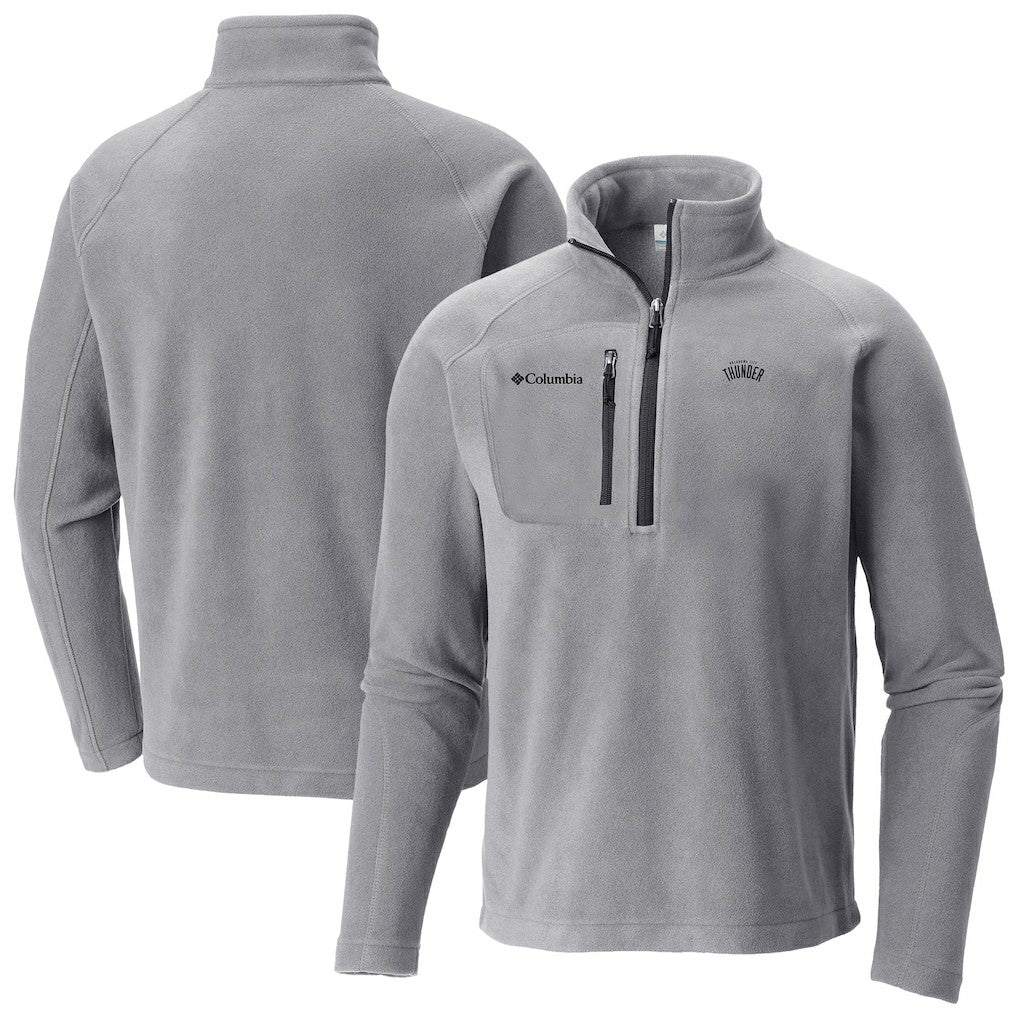 Oklahoma City Thunder Fast Trek III Half-Zip Fleece Pullover - Gray sale