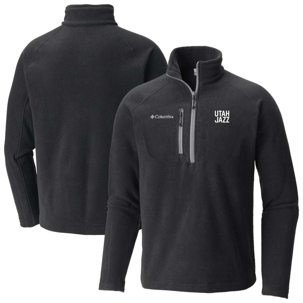 Utah Jazz Fast Trek III Half-Zip Fleece Pullover - Black for sale