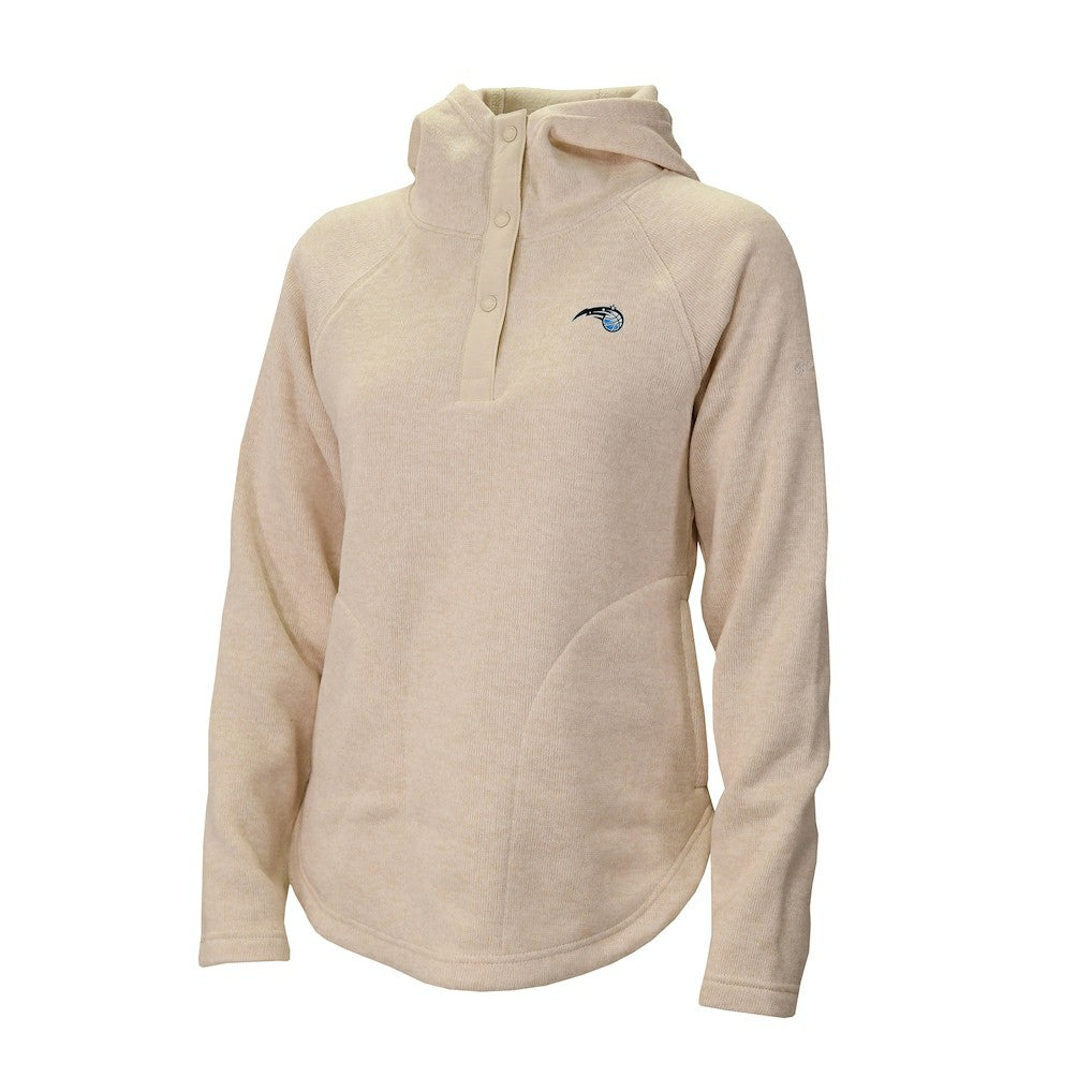 Orlando Magic Women's Sweater Weather Quarter-Snap Hoodie - Cream online