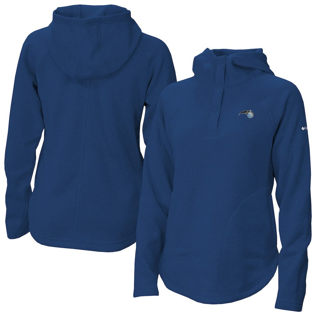 Orlando Magic Women's Sweater Weather Quarter-Snap Hoodie - Blue shop