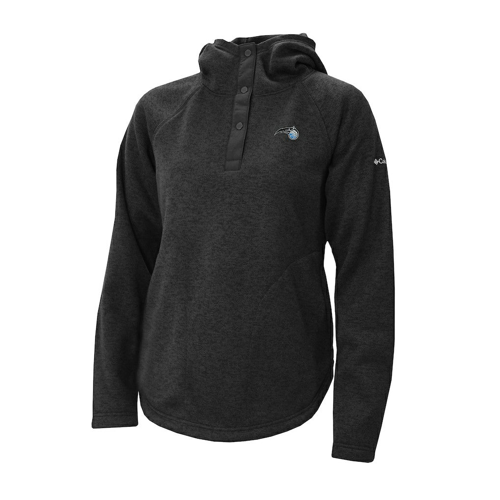 Orlando Magic Women's Sweater Weather Quarter-Snap Hoodie - Black shop