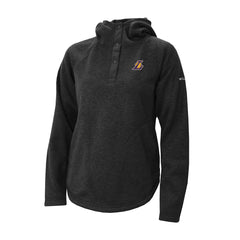 Los Angeles Lakers Women's Sweater Weather Quarter-Snap Hoodie - Black on sale