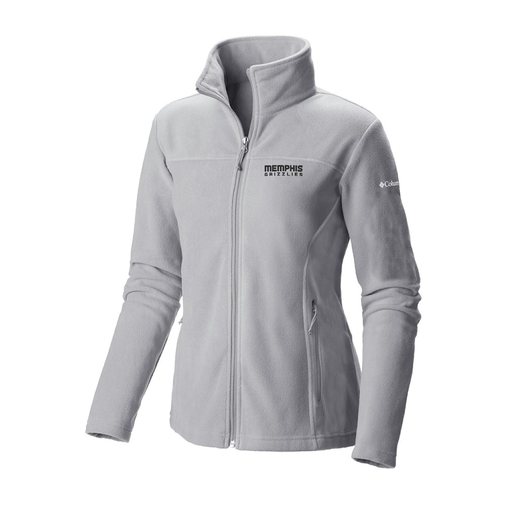 Memphis Grizzlies Women's Give & Go II Fleece Full-Zip Jacket - Gray online