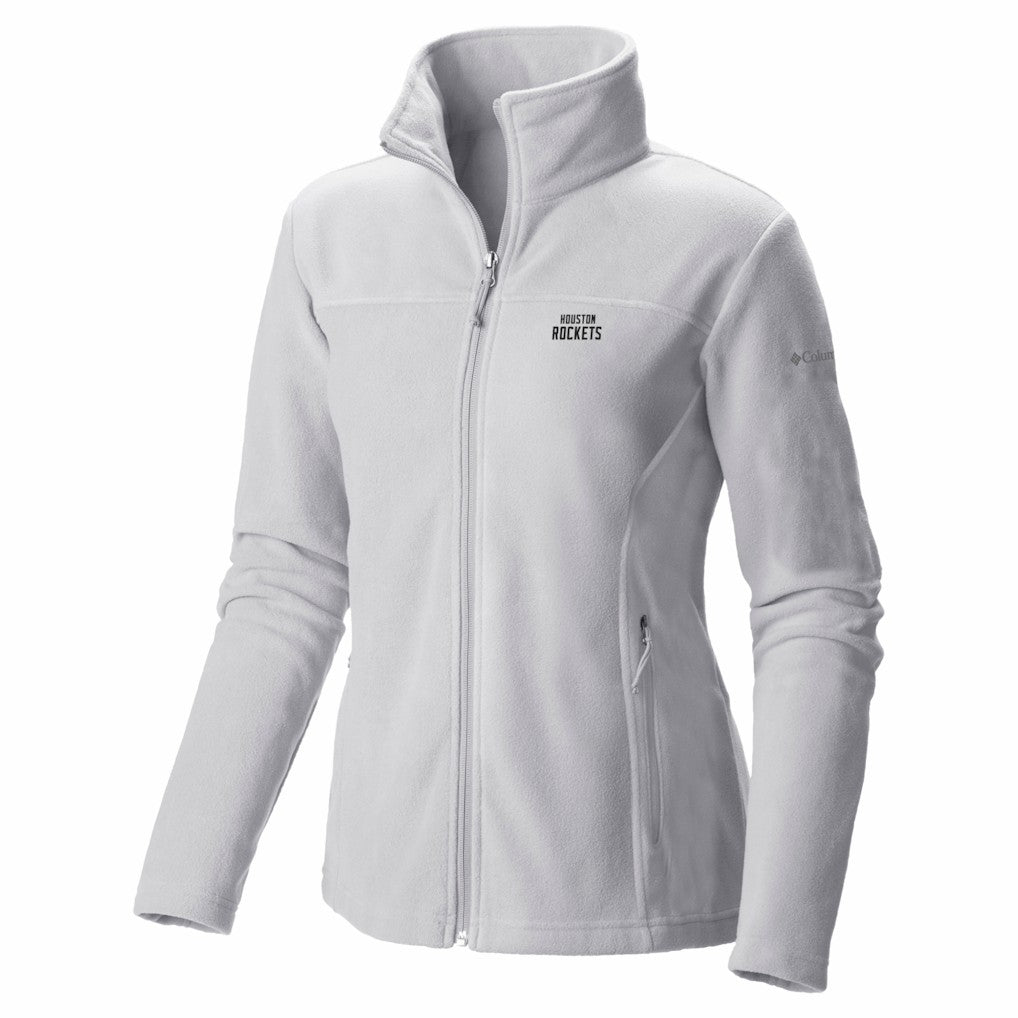 Houston Rockets Women's Give & Go II Fleece Full-Zip Jacket sale - White shop