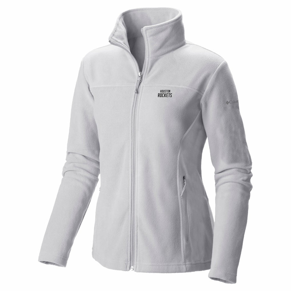 Houston Rockets Women's Give & Go II Fleece Full-Zip Jacket sale - White shop