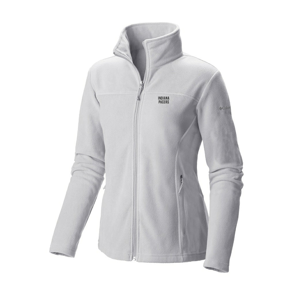 Indiana Pacers Women's Give & Go II Fleece Full-Zip Jacket - White shop