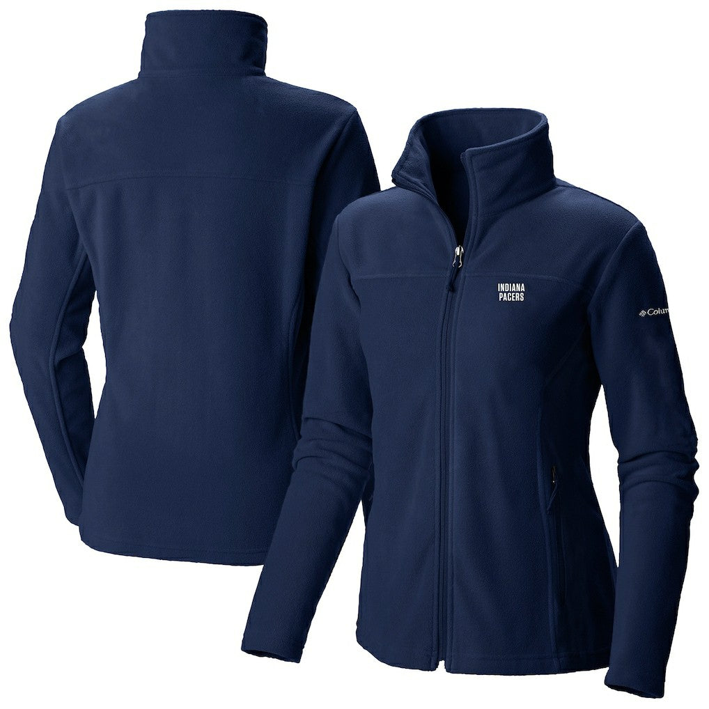 Indiana Pacers Women's Give & Go II Fleece Full-Zip Jacket - Navy sale