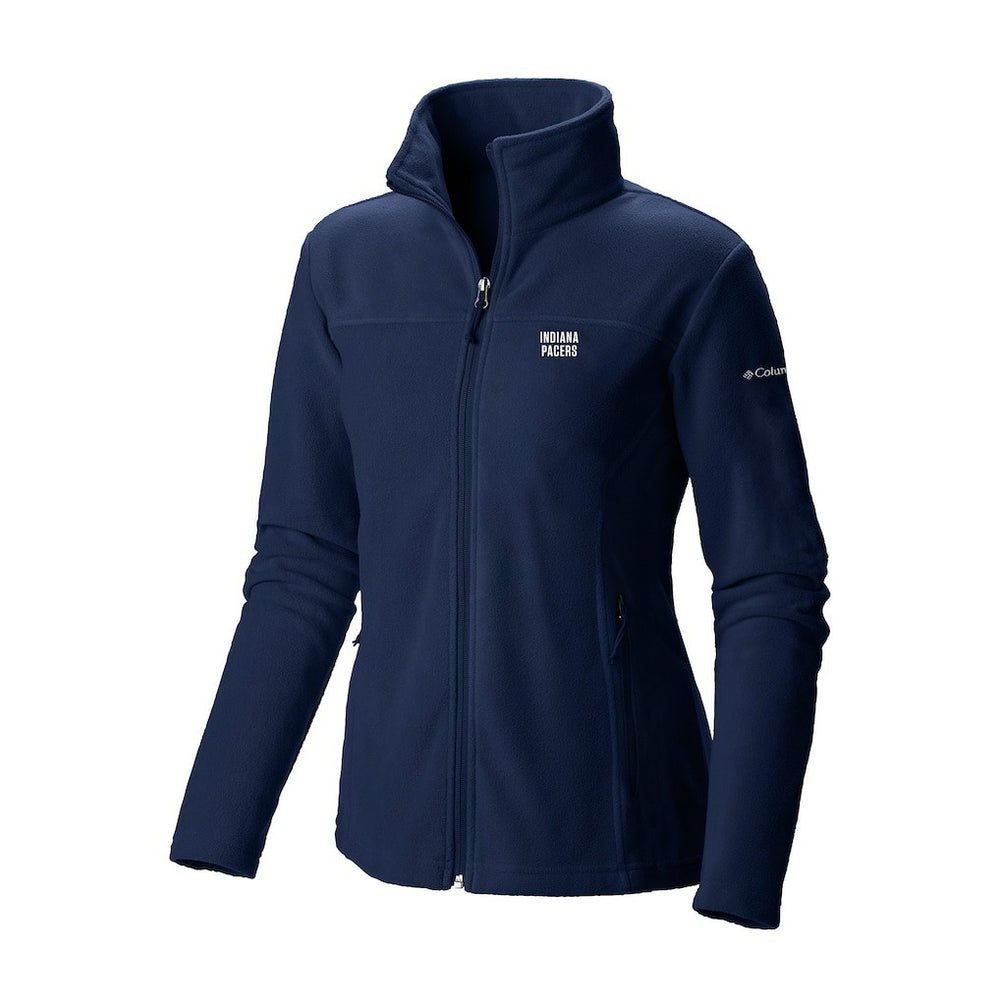 Indiana Pacers Women's Give & Go II Fleece Full-Zip Jacket - Navy sale