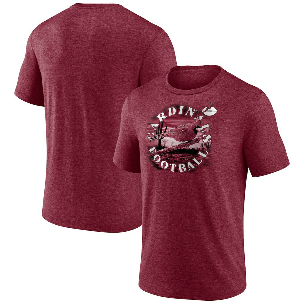 Arizona Cardinals Sporting Chance Tri-Blend T-Shirt - Cardinal for sale