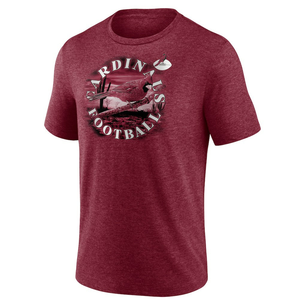 Arizona Cardinals Sporting Chance Tri-Blend T-Shirt - Cardinal for sale