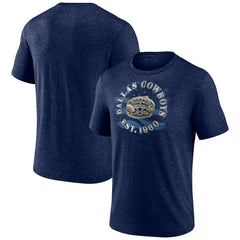 Dallas Cowboys Sporting Chance Tri-Blend T-Shirt - Navy discount