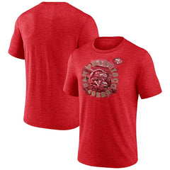 San Francisco 49ers Sporting Chance Tri-Blend T-Shirt - Scarlet for sale