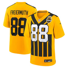 Pat Freiermuth Pittsburgh Steelers Alternate 1933 Throwback Game Jersey - Gold discount