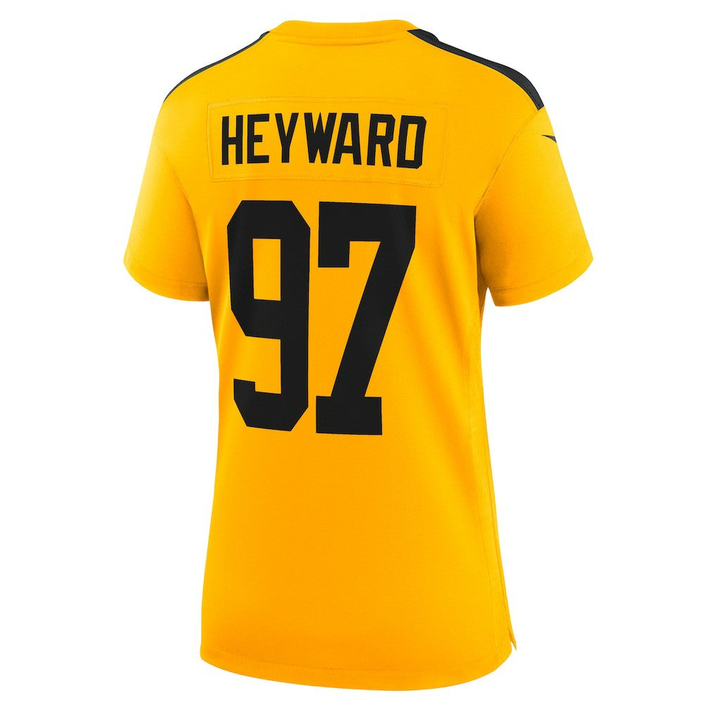 Cameron Heyward Pittsburgh Steelers Women's Alternate 1933 Throwback Game Jersey - Gold cheap