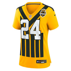 Joey Porter Jr. Pittsburgh Steelers Women's Alternate 1933 Throwback Game Jersey - Gold online