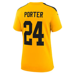 Joey Porter Jr. Pittsburgh Steelers Women's Alternate 1933 Throwback Game Jersey - Gold online